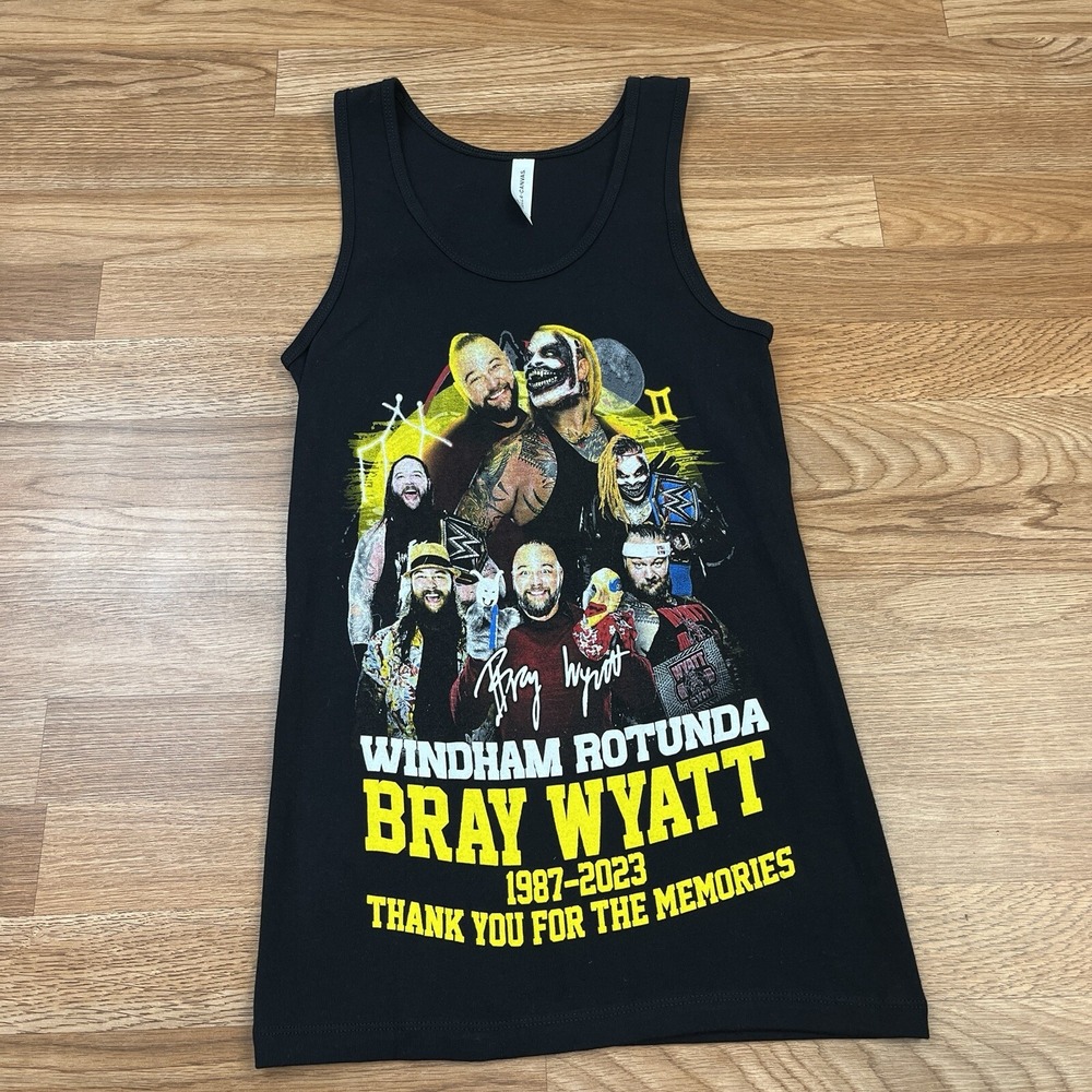 Windham Rotunda Bray Wyatt 1987-2023 Memories Tank Top Women's Size Large NEW